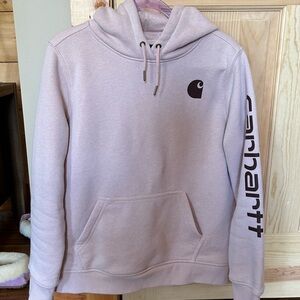 Women’s Carhartt Relaxed Fit Sweatshirt Rose Smoke Heather